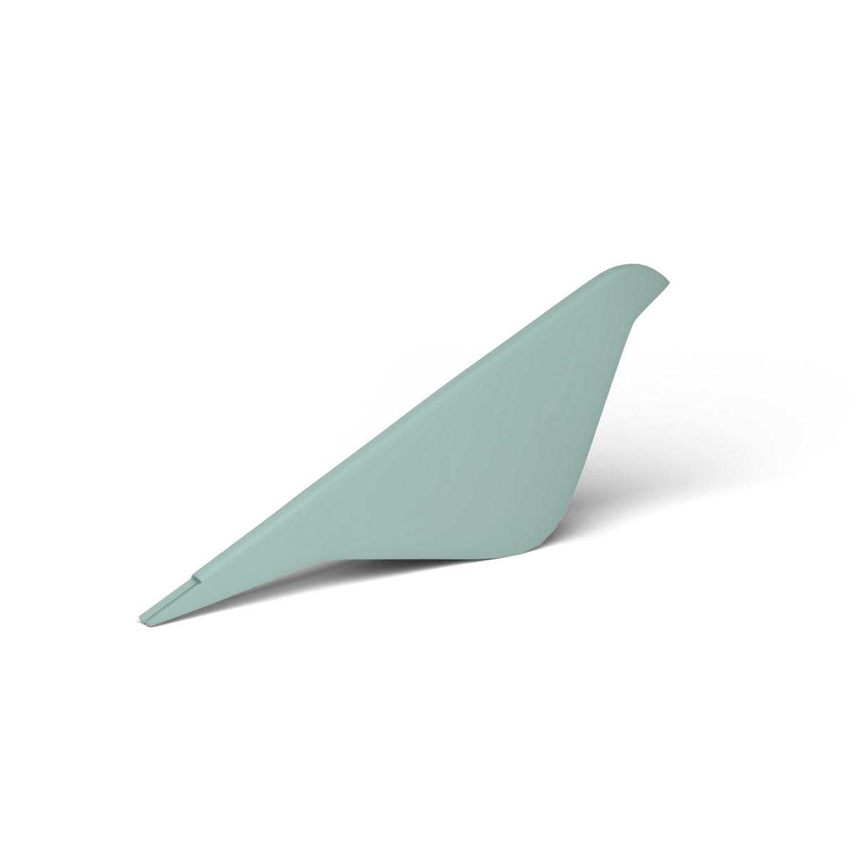Decoratieve Vogel, 30 × 6 × h 12 cm, Light Blue