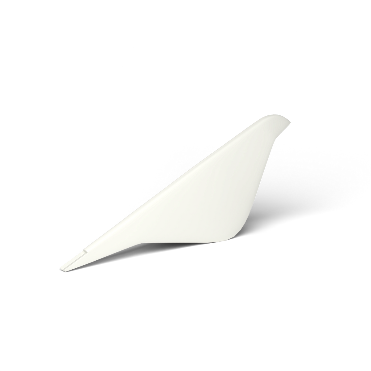 Decoratieve Vogel, 30 × 6 × h 12 cm, White