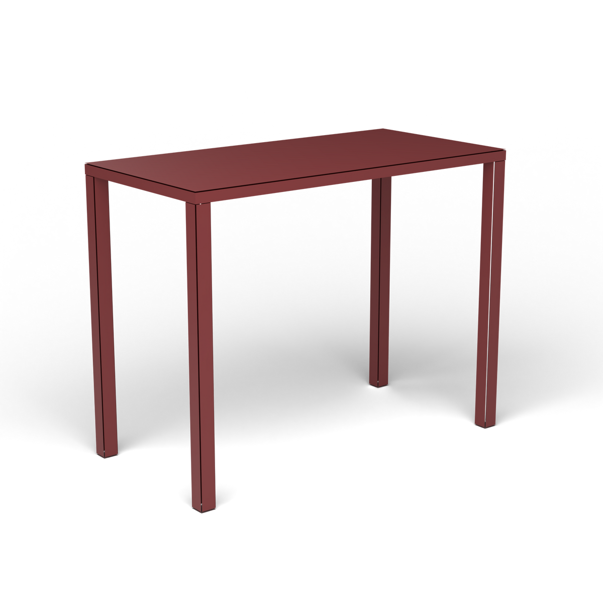 Easy Bartafel, 140 × 70 × h 110 cm, Autumn Red