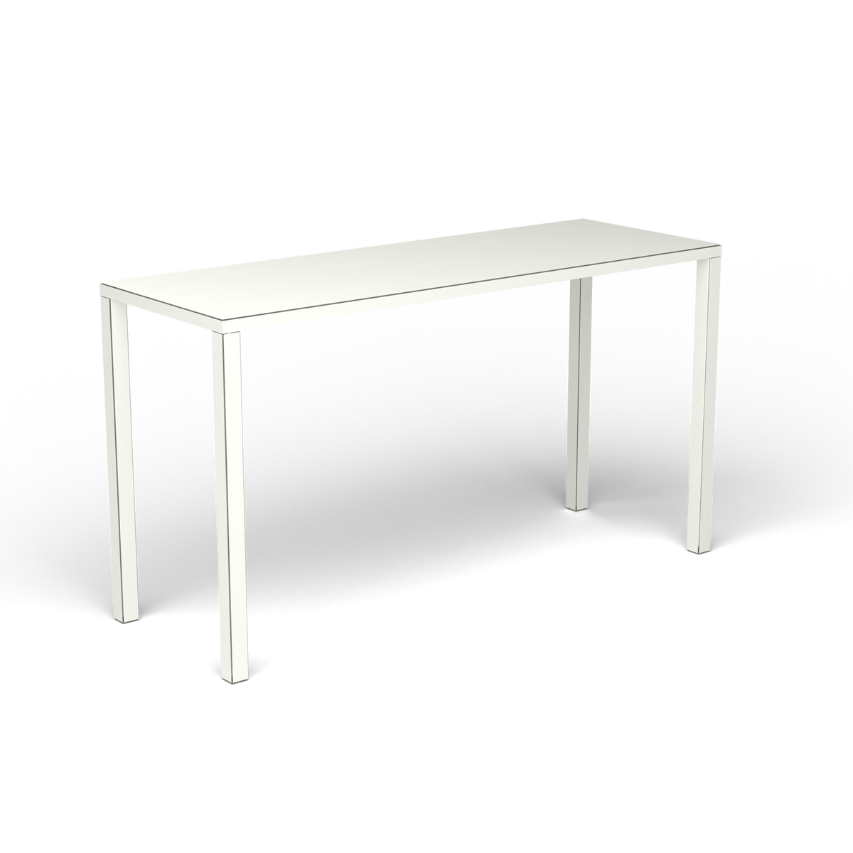 Easy Bartafel, 200 × 70 × h 110 cm, White