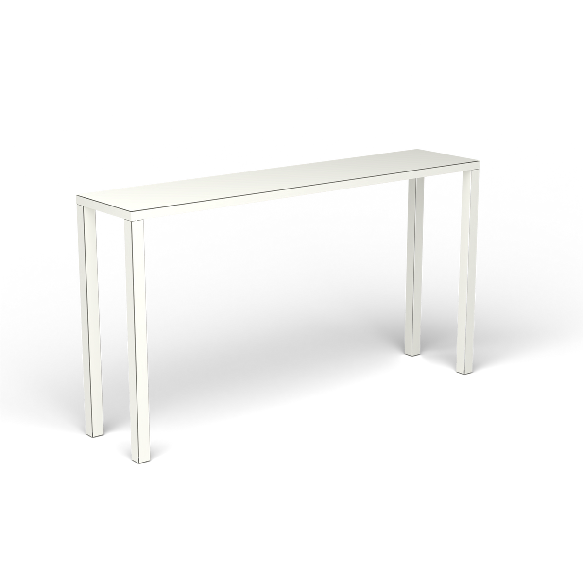 Easy Rechthoekige Bartafel, White