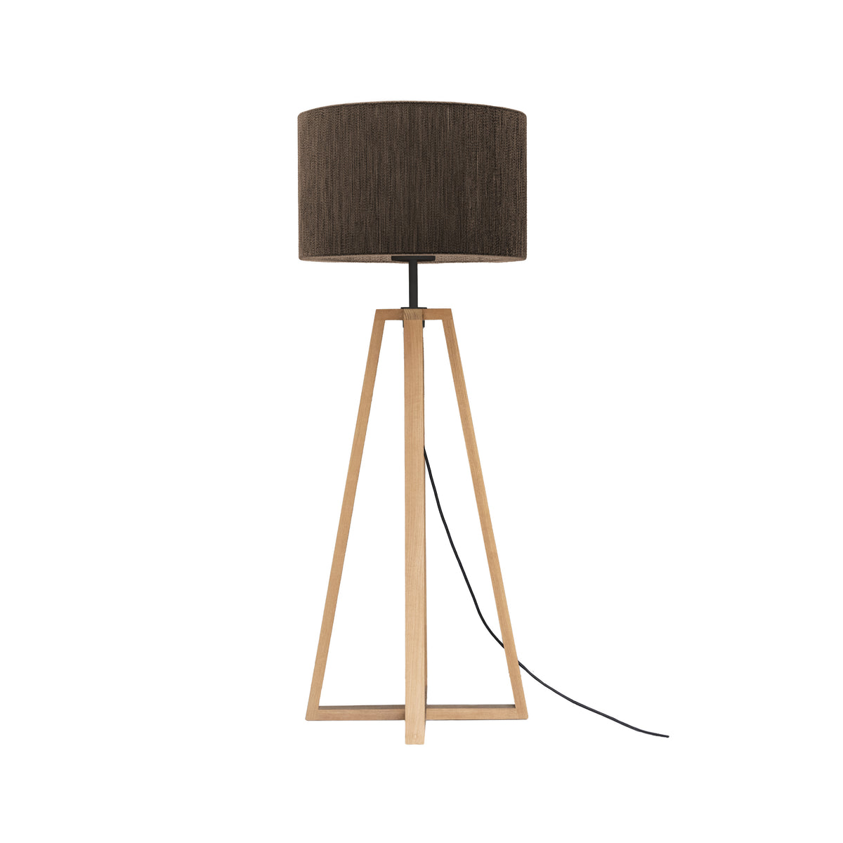 Club Lounge Floor Lamp Transparent /stainless Steel With
