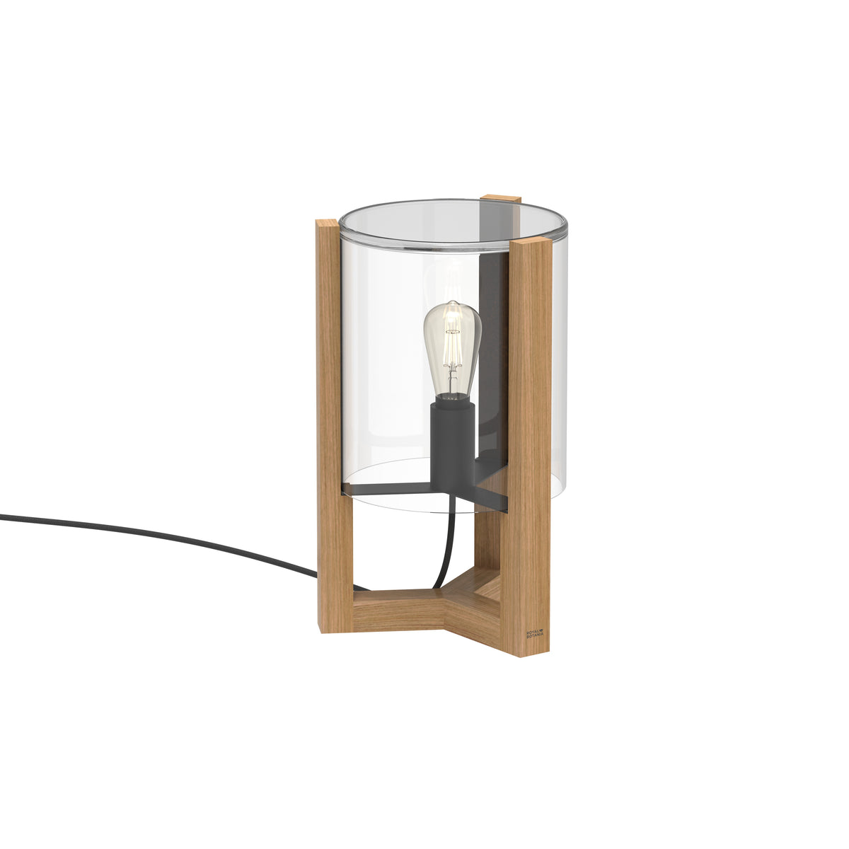 Tristar Lamp Height With E27 Fitting And Clear Glass