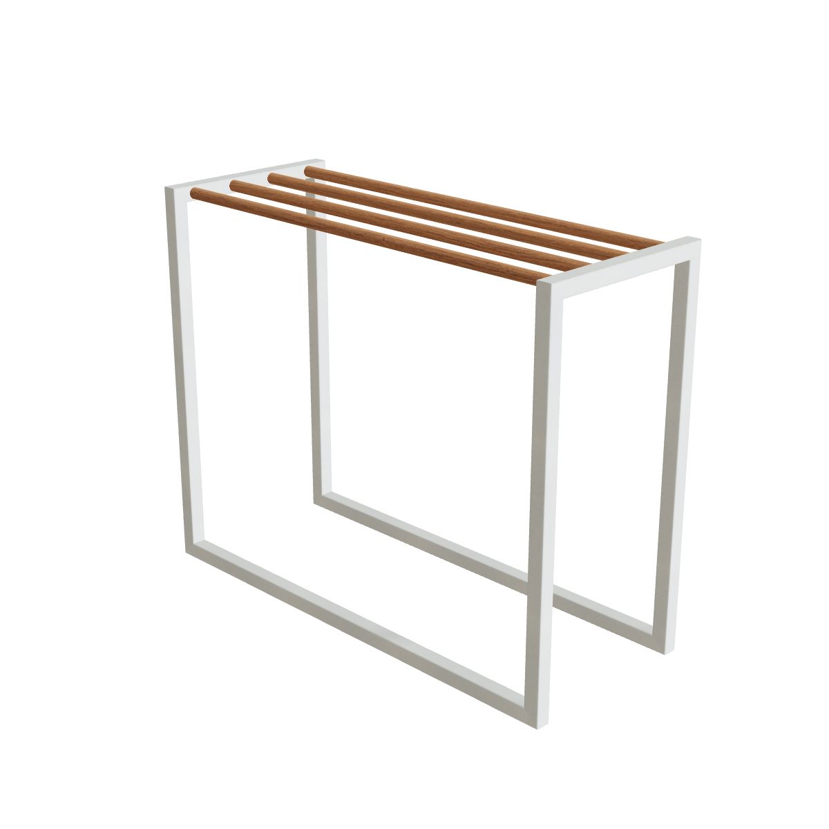 Ninix Handdoekrek RVS & Teak