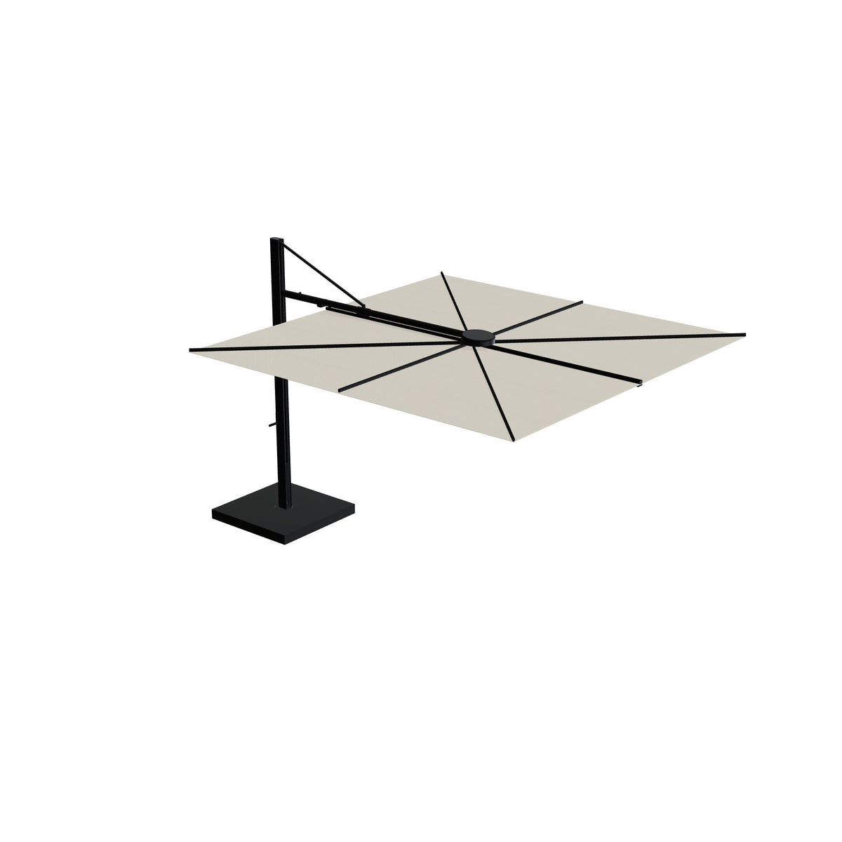 Solaz Excentrische Parasol 3.4m Doek