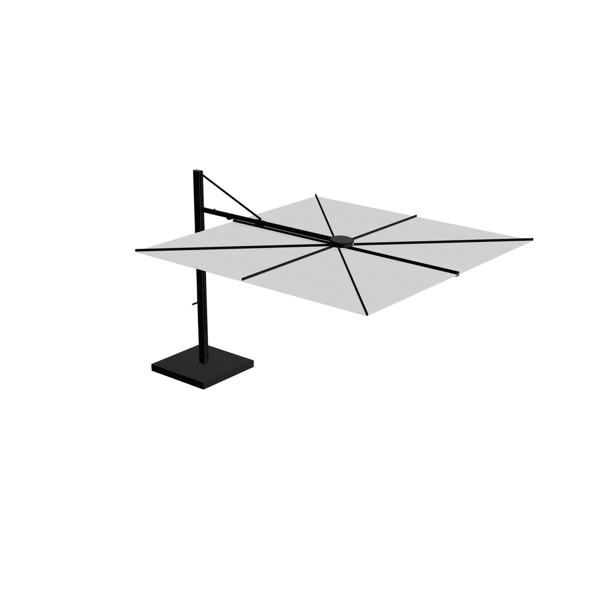 Solaz Excentrische Parasol 3.4m Doek