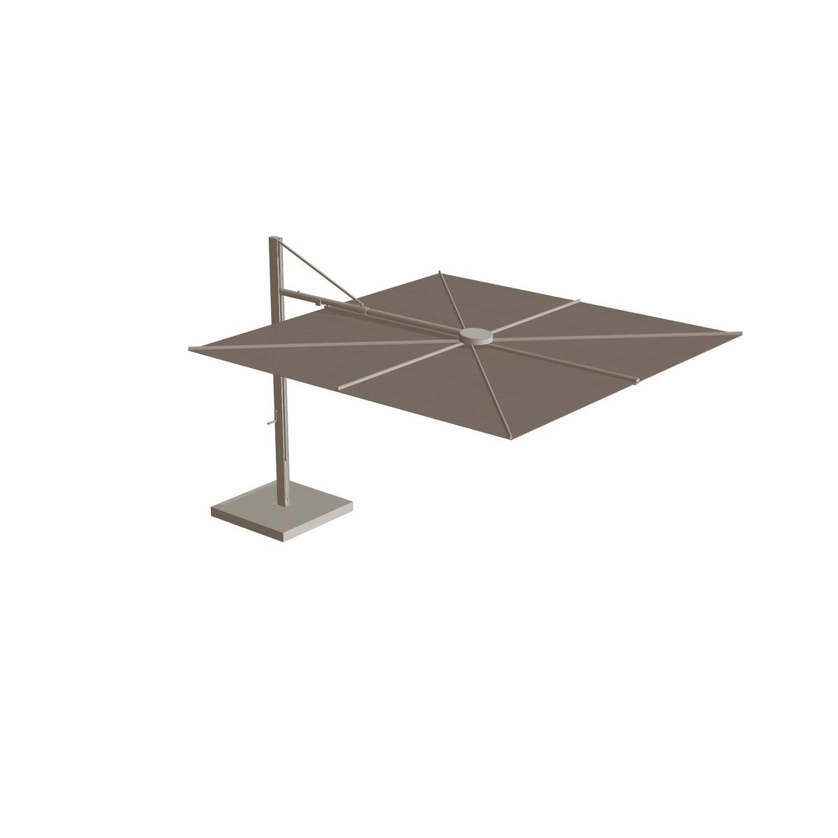 Solaz Excentrische Parasol 3.4m Doek