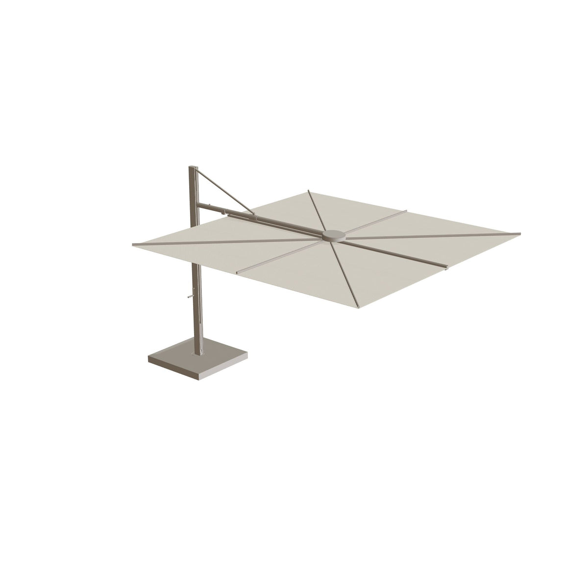 Solaz Excentrische Parasol 3.4m Doek