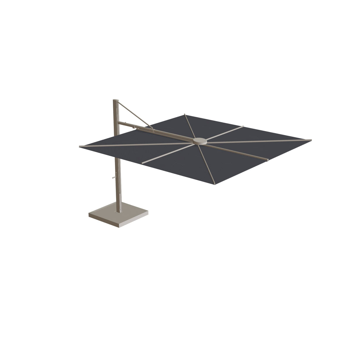 Solaz Excentrische Parasol 3.4m Doek