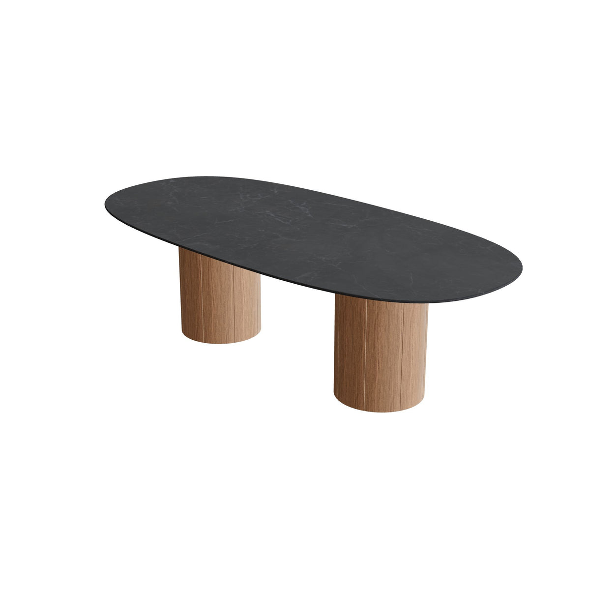 Regaliz Tafel Standard Dining 250x120cm Super Ellipse Ronde Voet