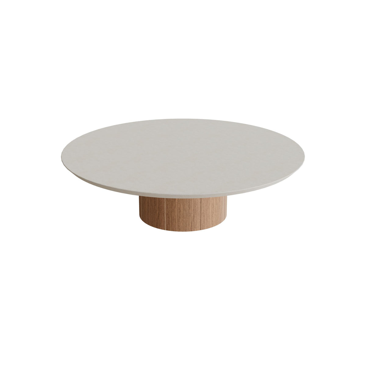 Round Regaliz Low Lounge Tafel Ronde Betonnen