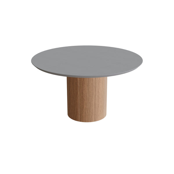 Round Regaliz Low Dining Tafel Ronde Betonnen