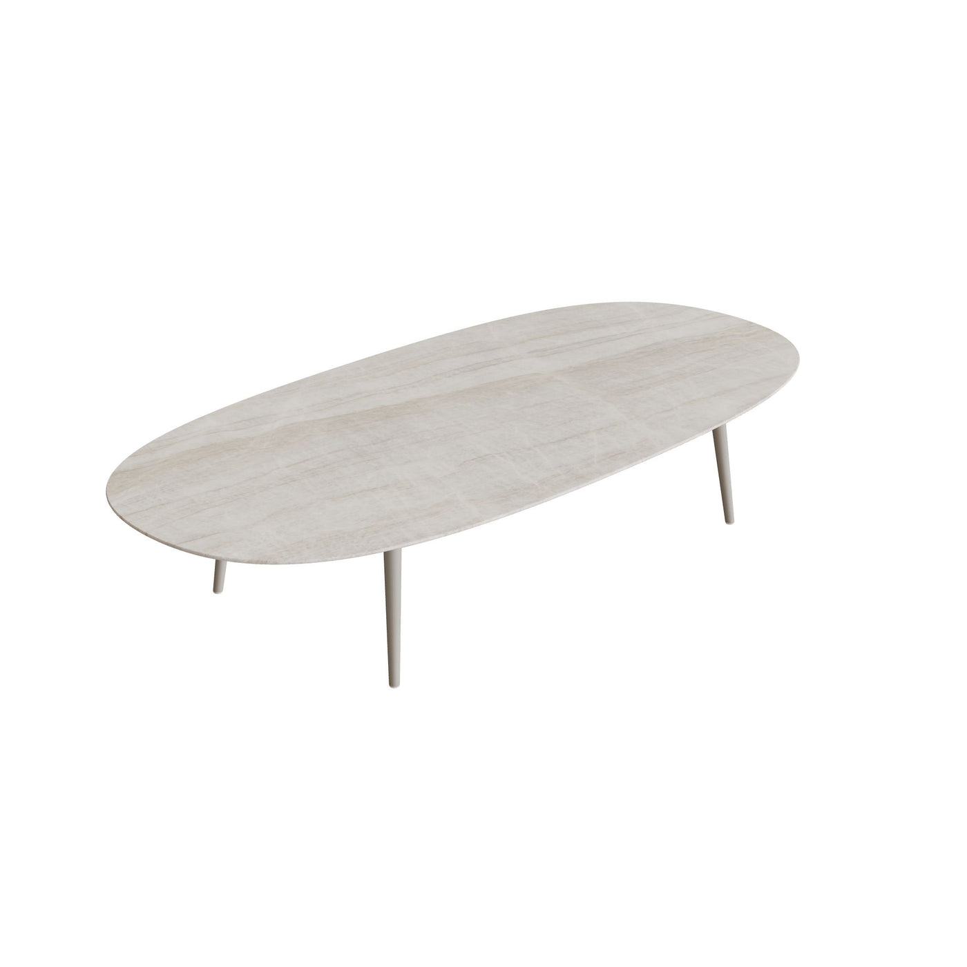 Styletto Table Super Ellipse 250x120cm High Lounge