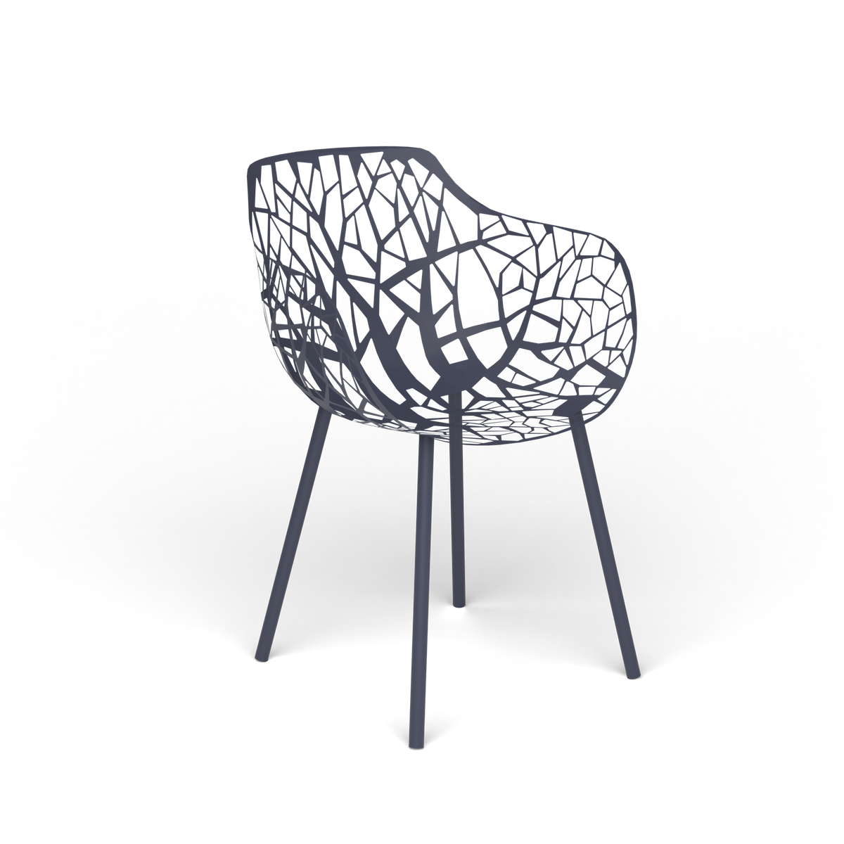Forest Eetfauteuil, Grey Blue
