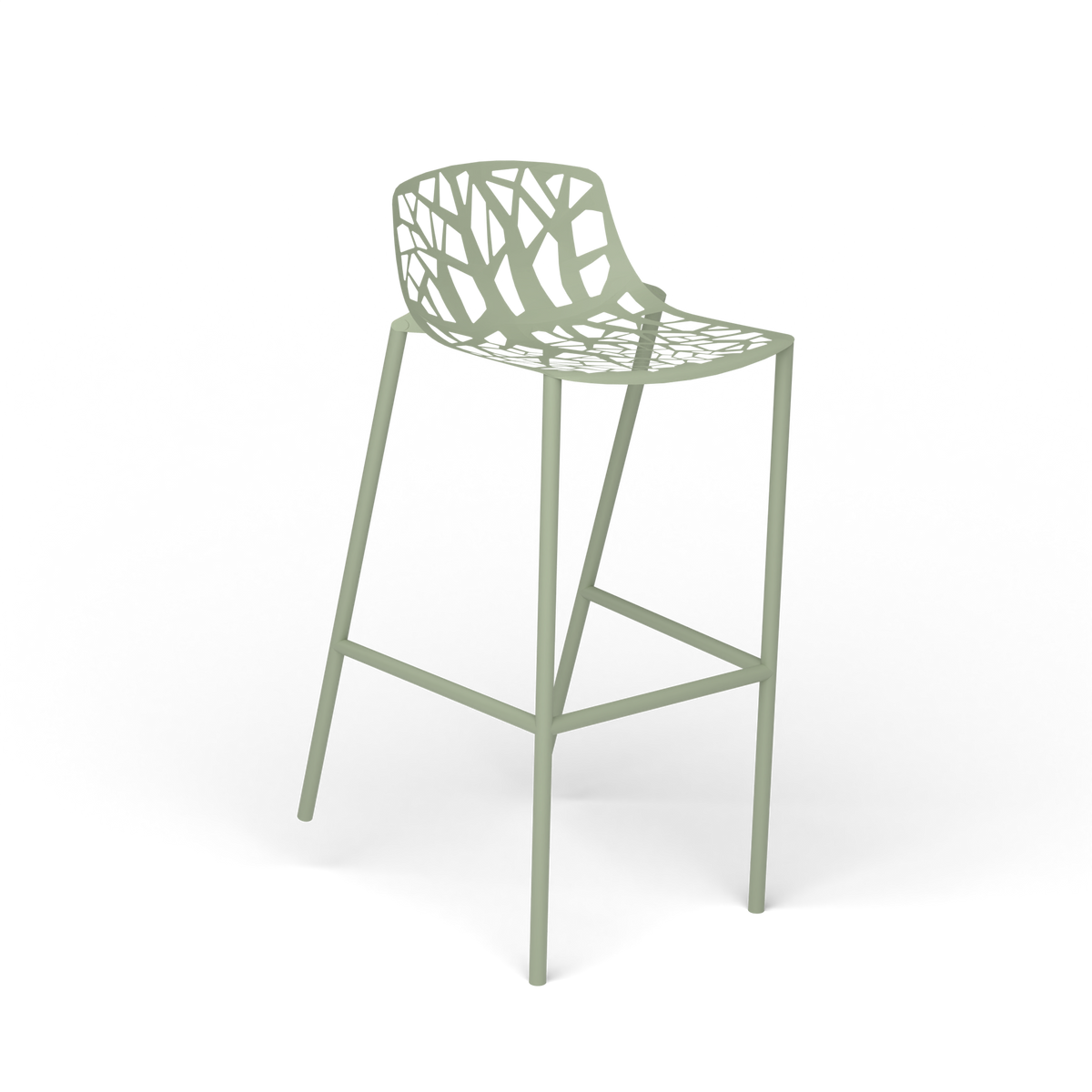 Forest Kruk, 48 × 56 × h 78/97 cm, Green Tea