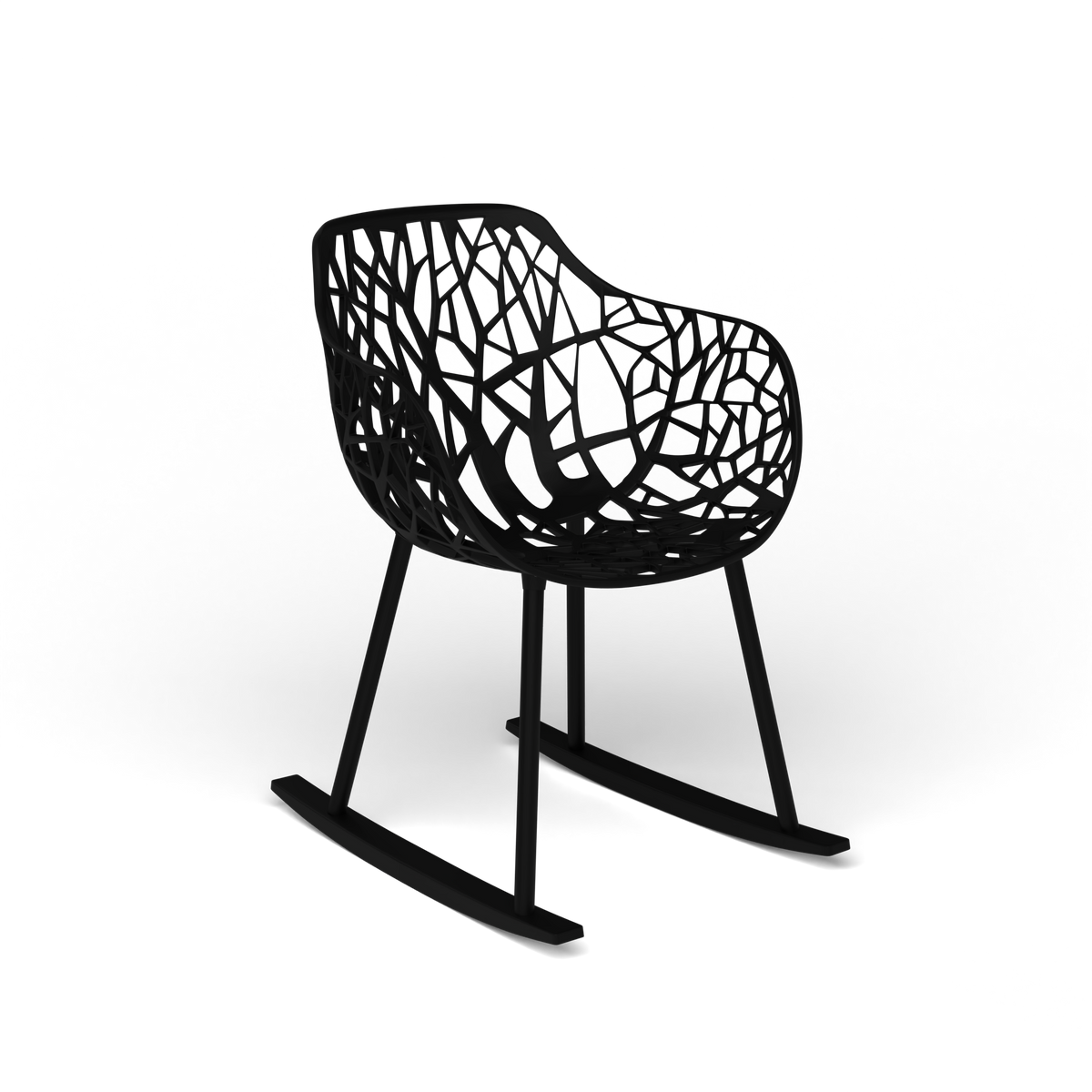 Forest Schommelfauteuil, Black