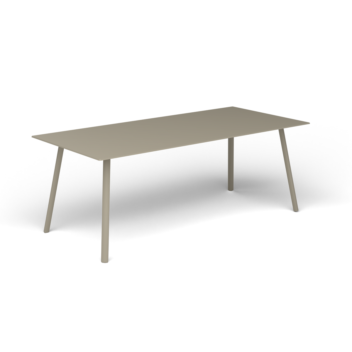 Mosaiko Rechthoekige Salontafel, 120 × 56 × h 45 cm, Pearly Gold, Gelakt aluminium (volgt onderstelkleur)