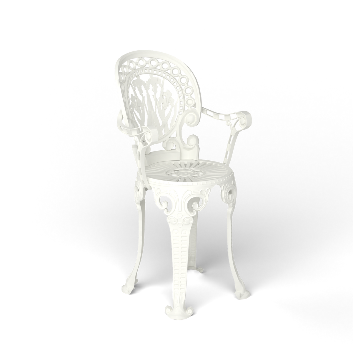 Narcisi Armstoel, White