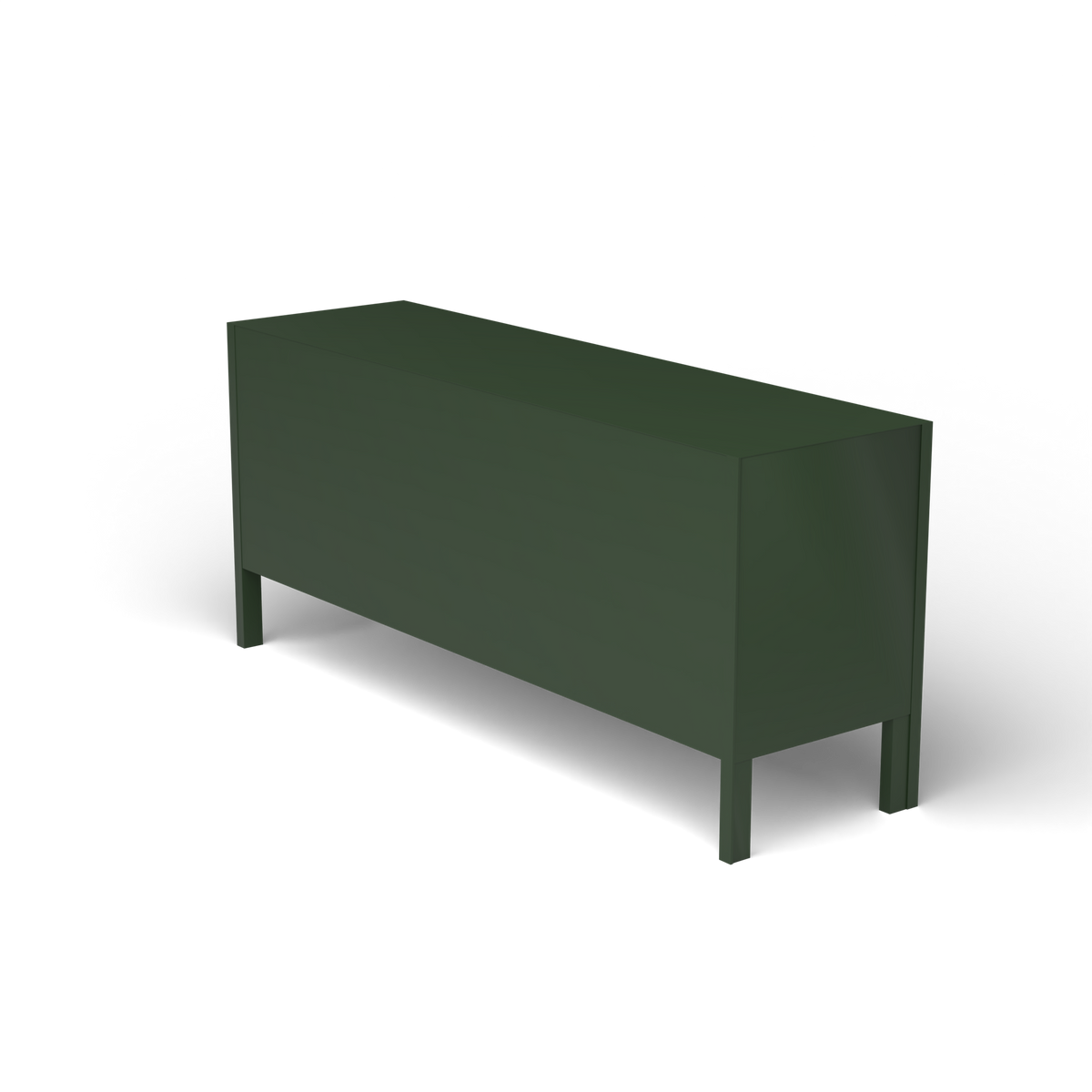Ninfea Dressoir, 180 × 51 × h 80 cm, Bottle Green