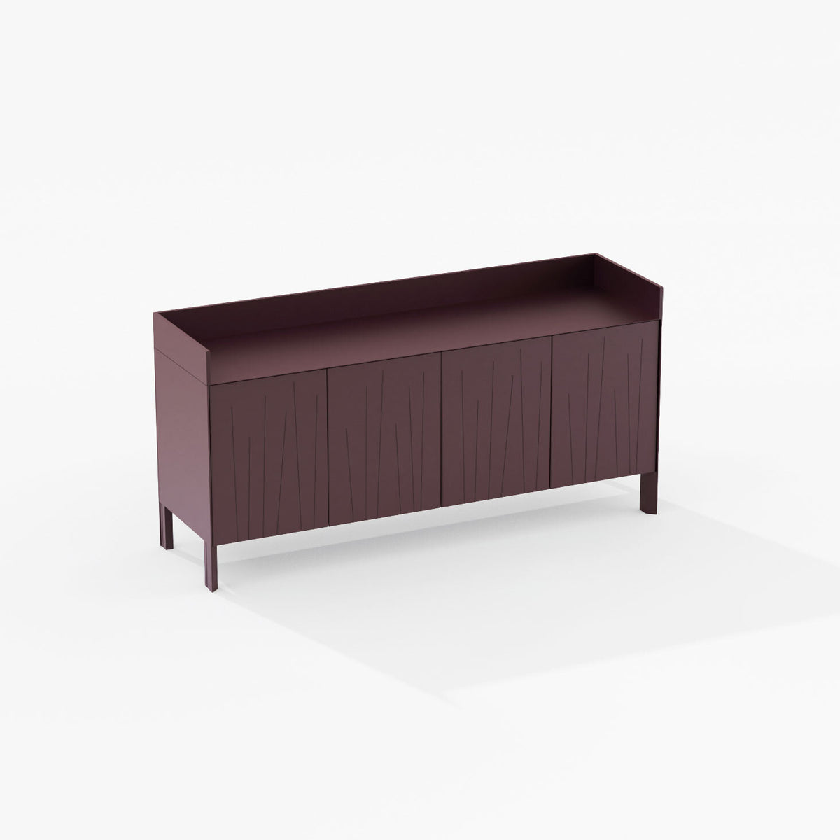 Ninfea Dressoir met Opstaande Rand