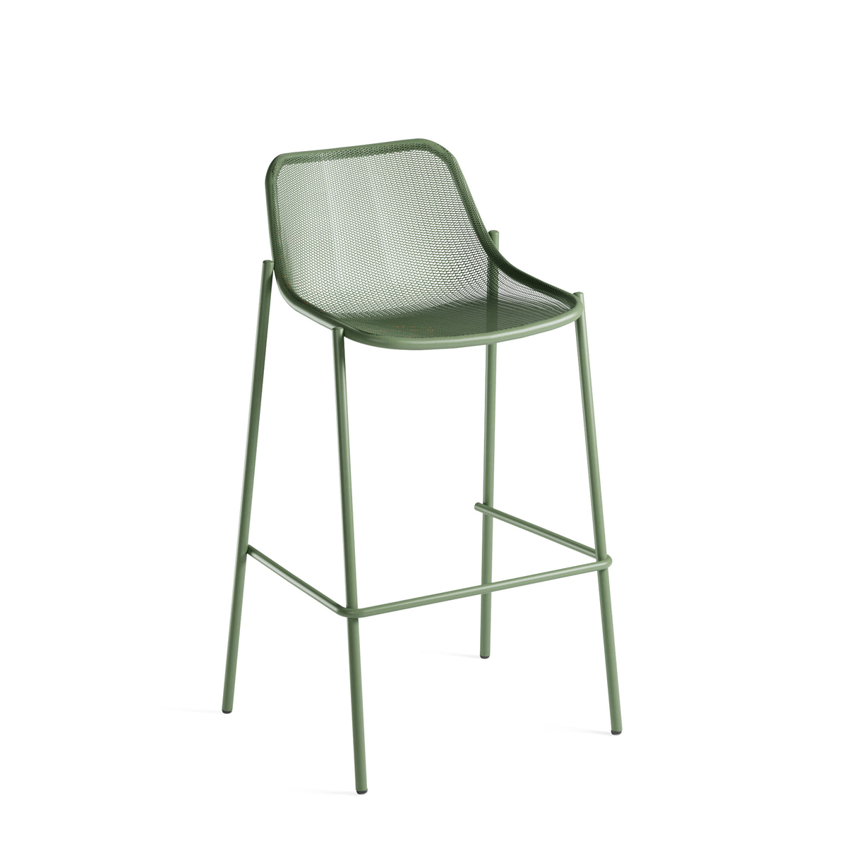 Emu Round Barstoel Military Green