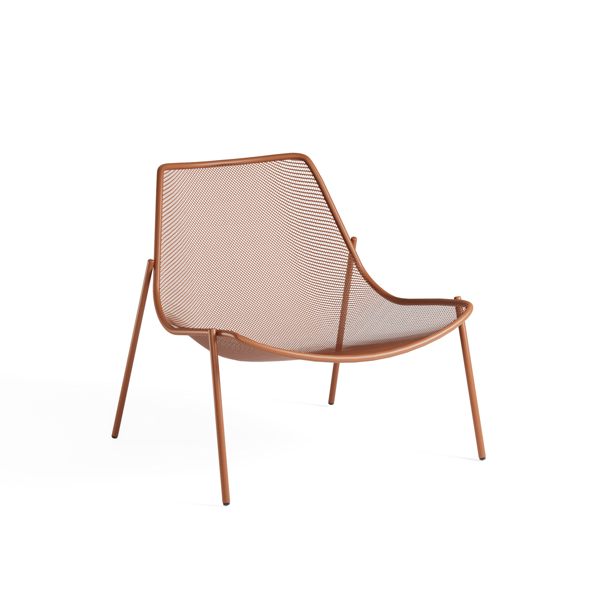 Emu Round Loungestoel Maple Red