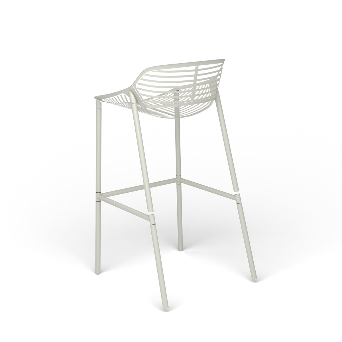 Niwa Kruk, 53 × 60 × h 77/100 cm, Powder Grey