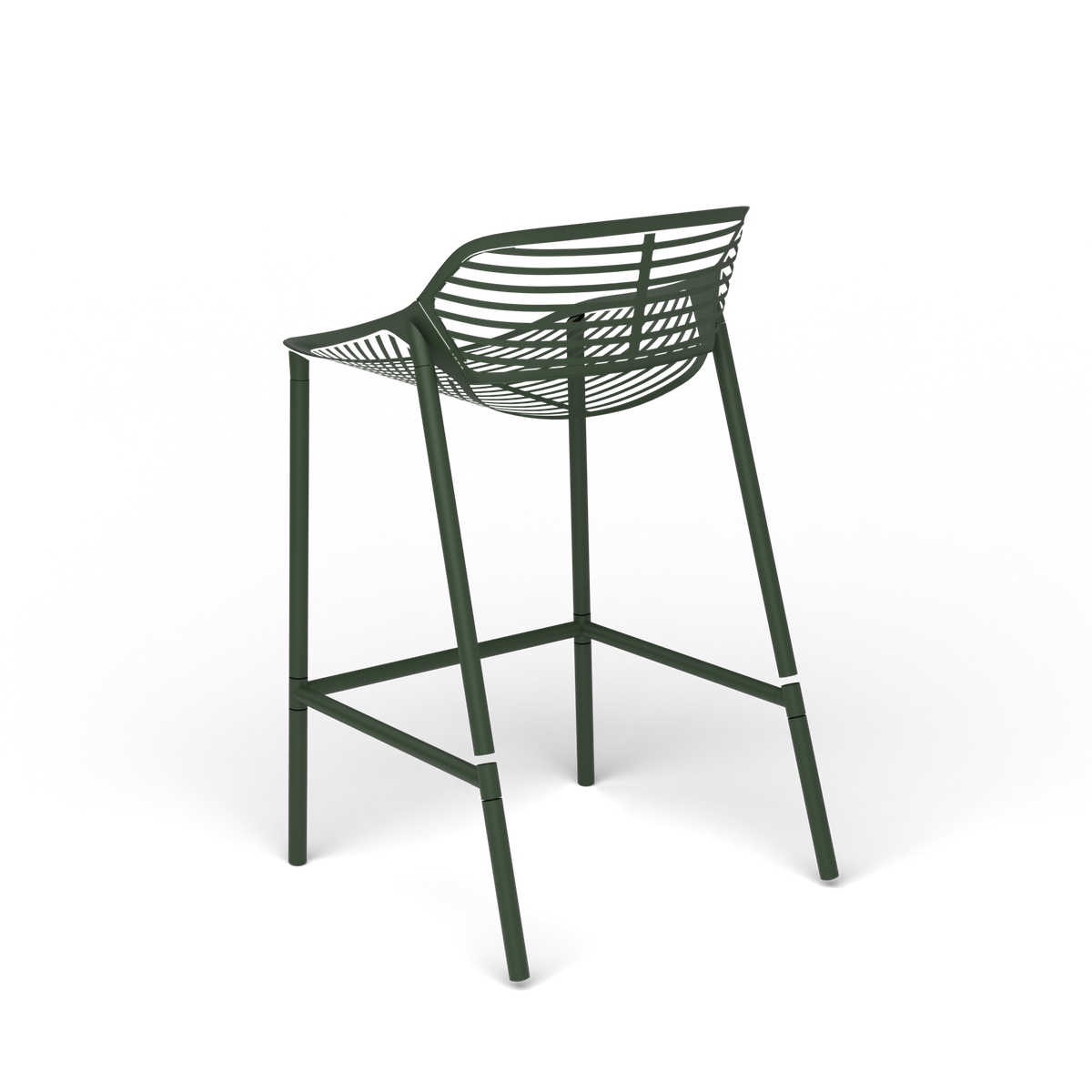 Niwa Kruk, 53 × 57 × h 62/86 cm, Bottle Green
