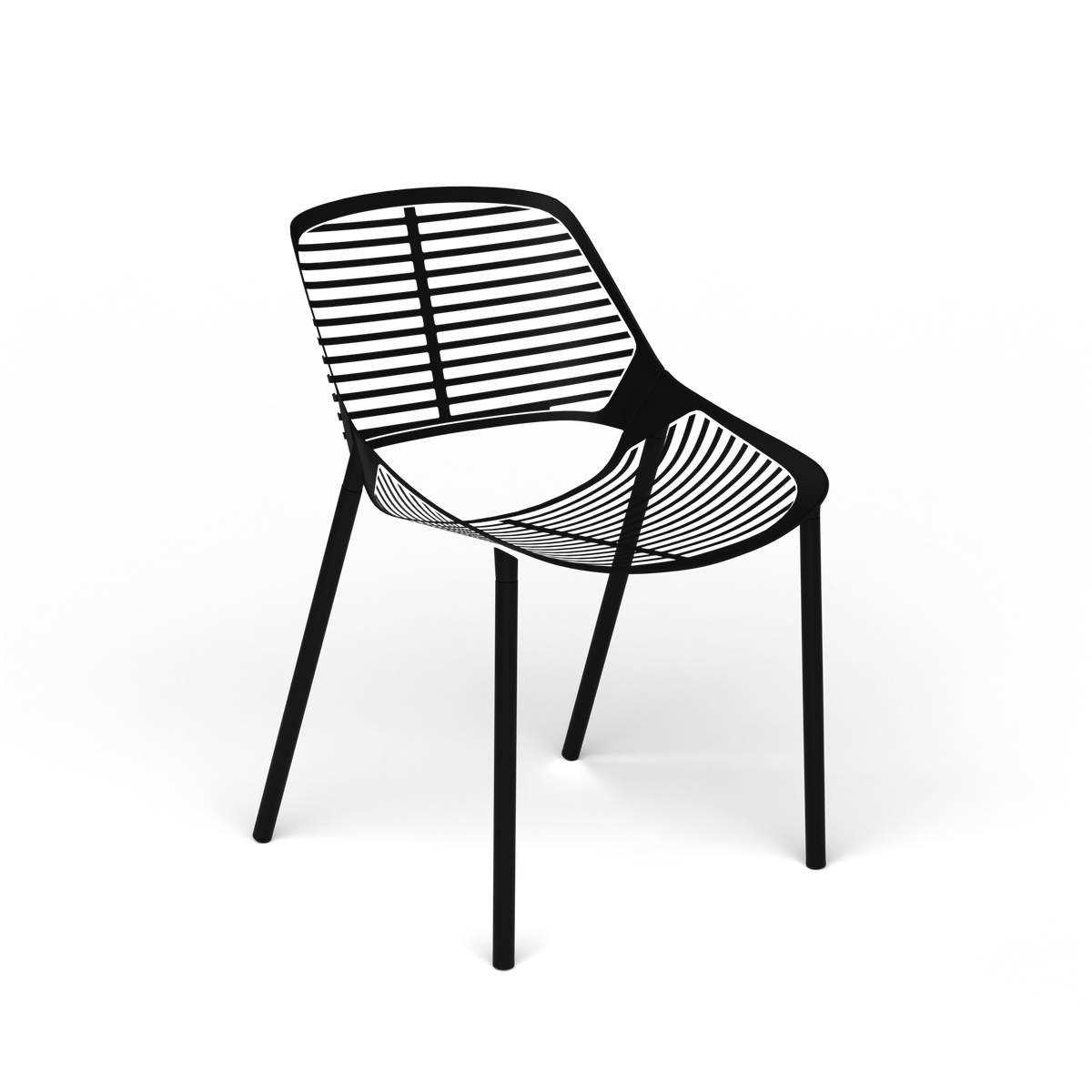 Niwa Stoel, Black