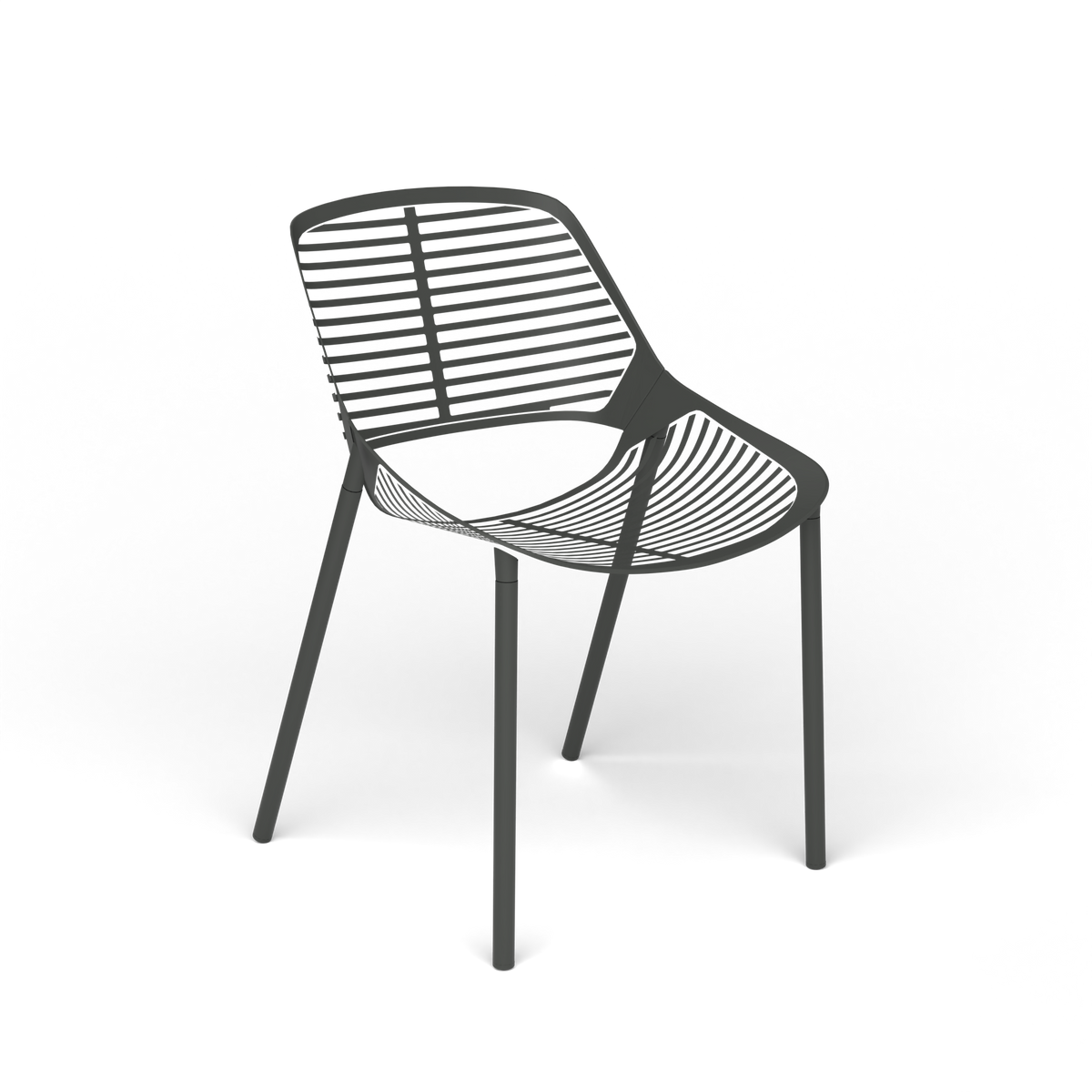 Niwa Stoel, Metallic Grey