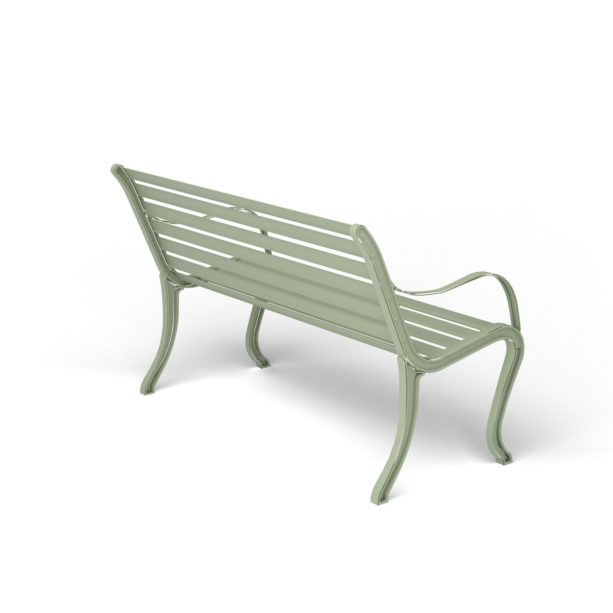 Oasi Bank, 2-zits, 127 cm, Green Tea