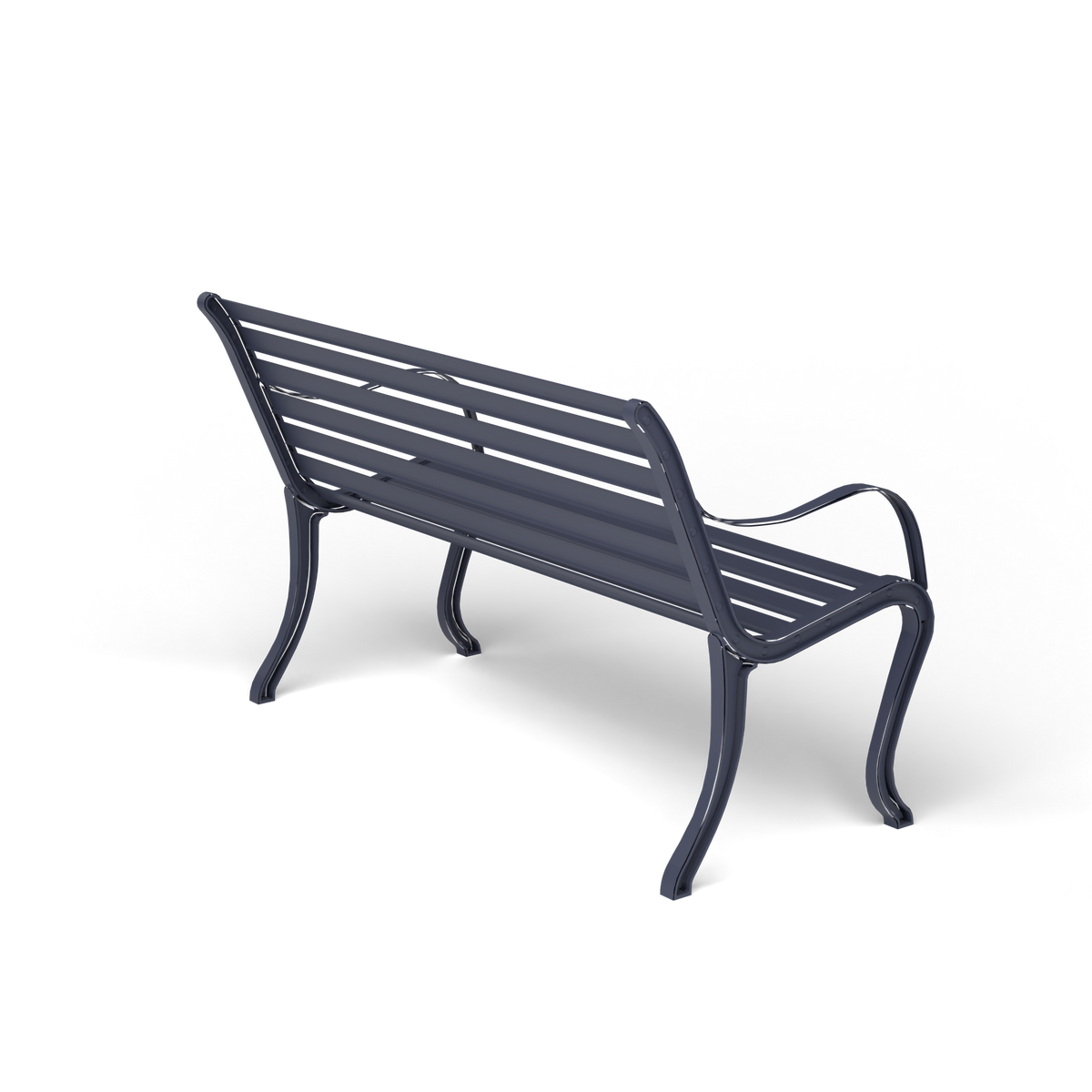 Oasi Bank, 2-zits, 127 cm, Grey Blue