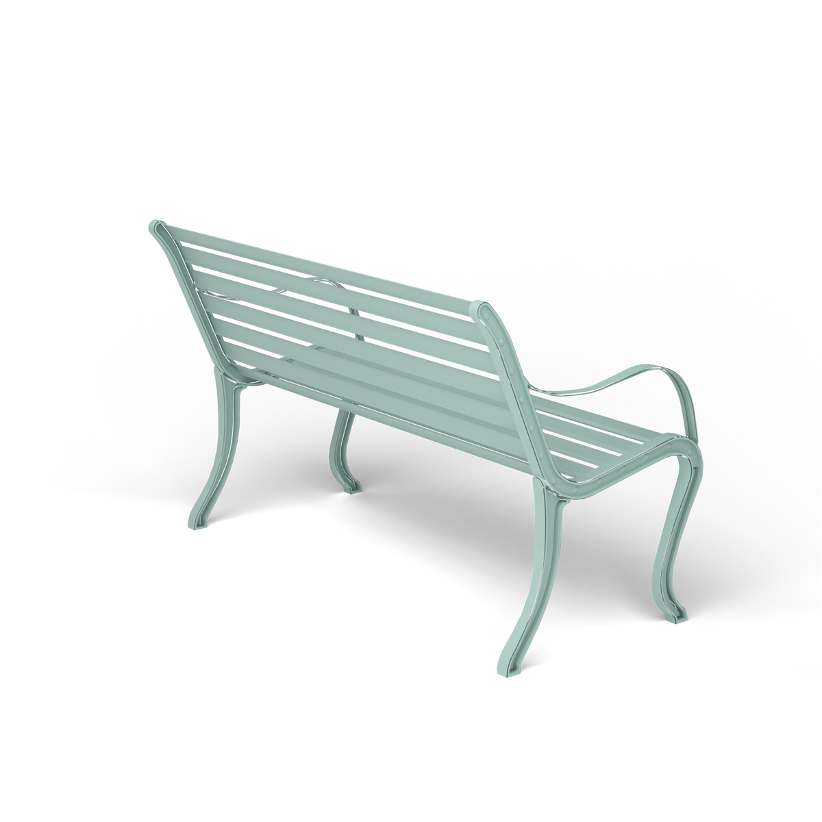 Oasi Bank, 2-zits, 127 cm, Light Blue
