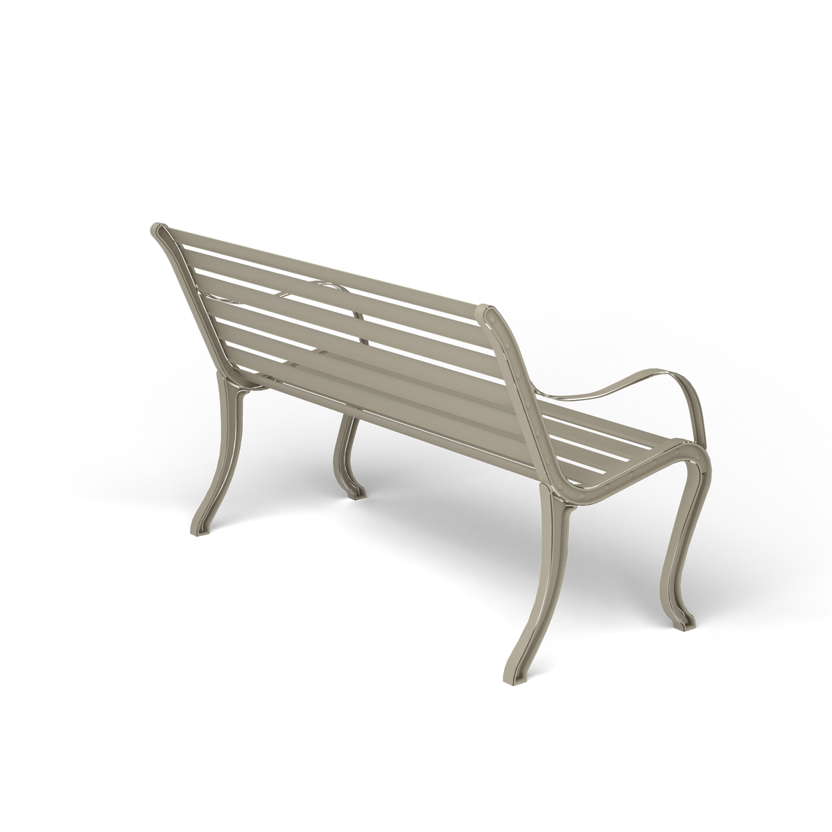 Oasi Bank, 2-zits, 127 cm, Pearly Gold