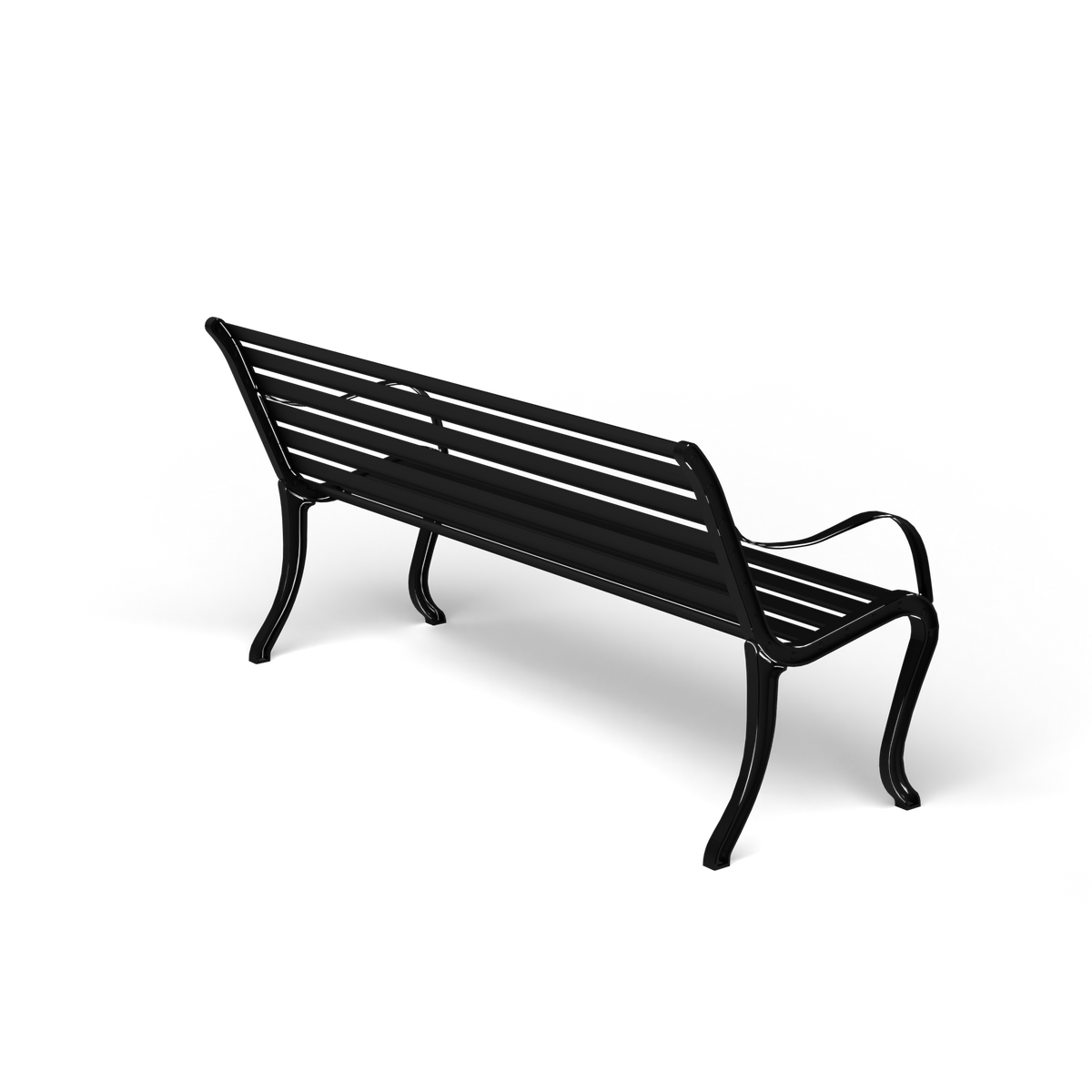 Oasi Bank, 3-zits, 162 cm, Black