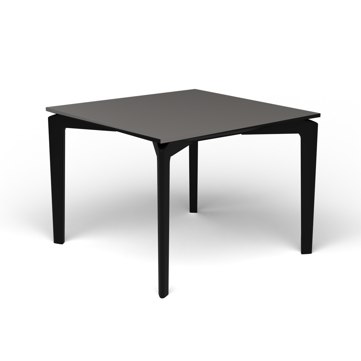 AllSize Salontafel, 50 × 50 × 38 cm, Black, Aluminium speckled Anthracite
