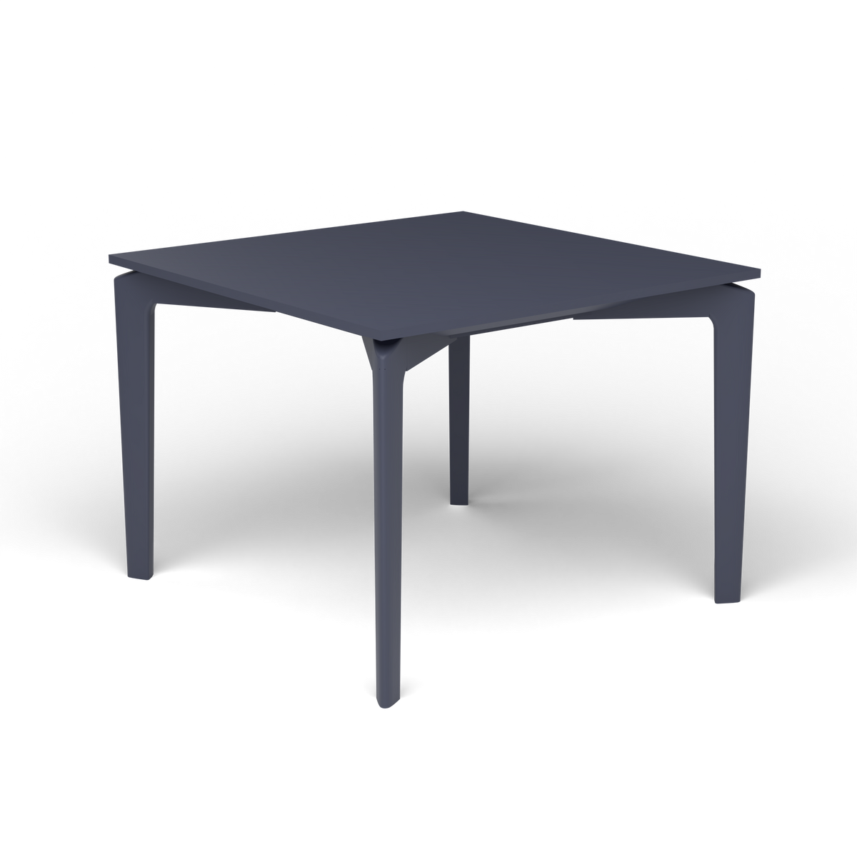 AllSize Salontafel, 50 × 50 × 38 cm, Grey Blue, Gelakt aluminium (volgt onderstelkleur)