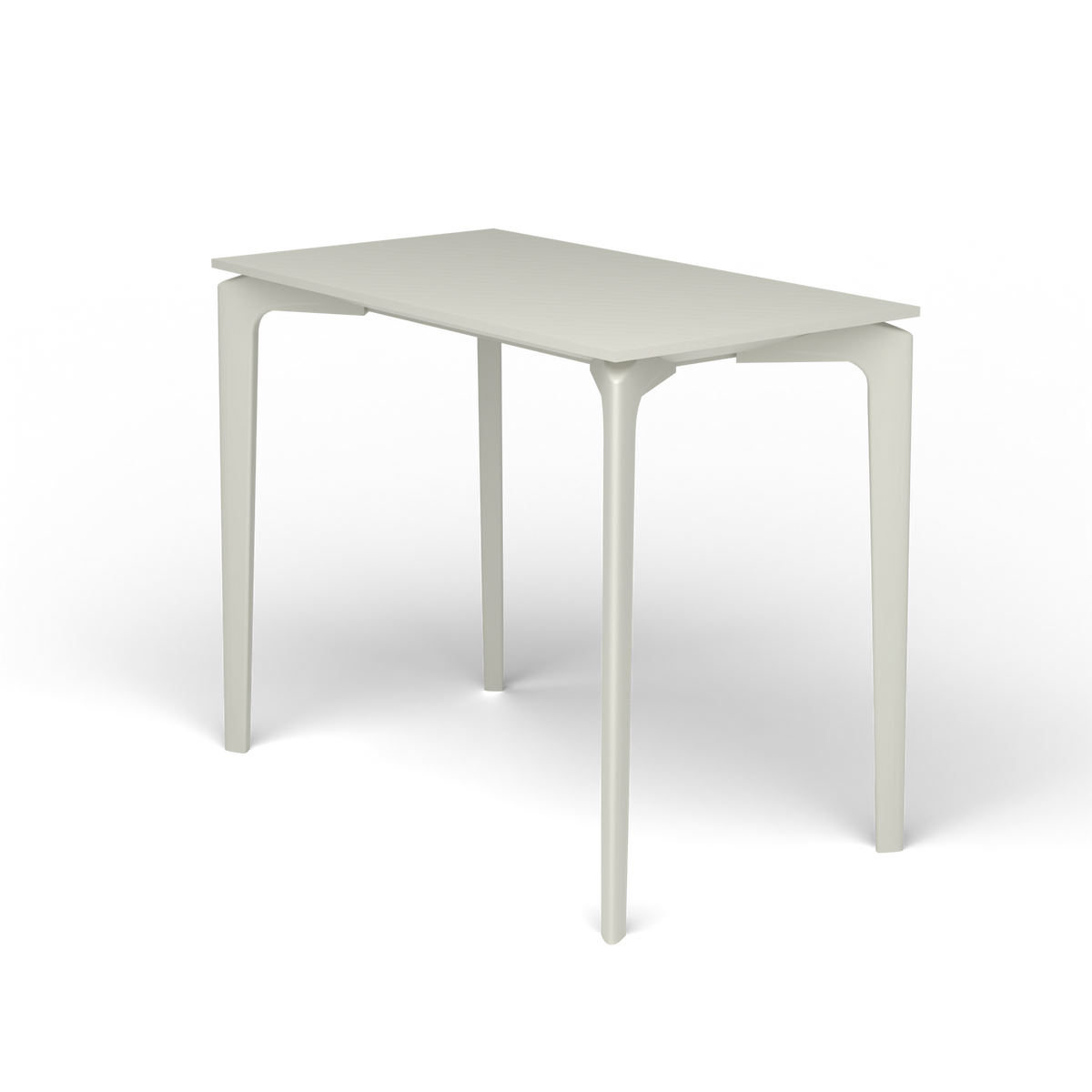 AllSize Console, 90 × 50 × 74 cm, Powder Grey, Gelakt aluminium (volgt onderstelkleur)