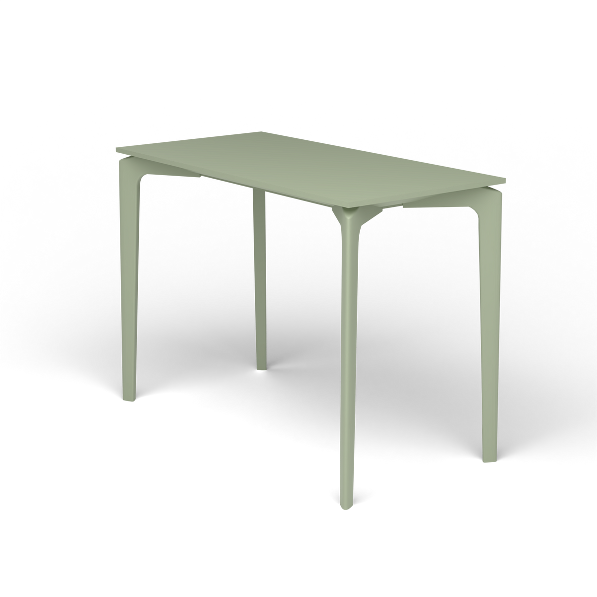 AllSize Console, 100 × 50 × 74 cm, Green Tea, Gelakt aluminium (volgt onderstelkleur)