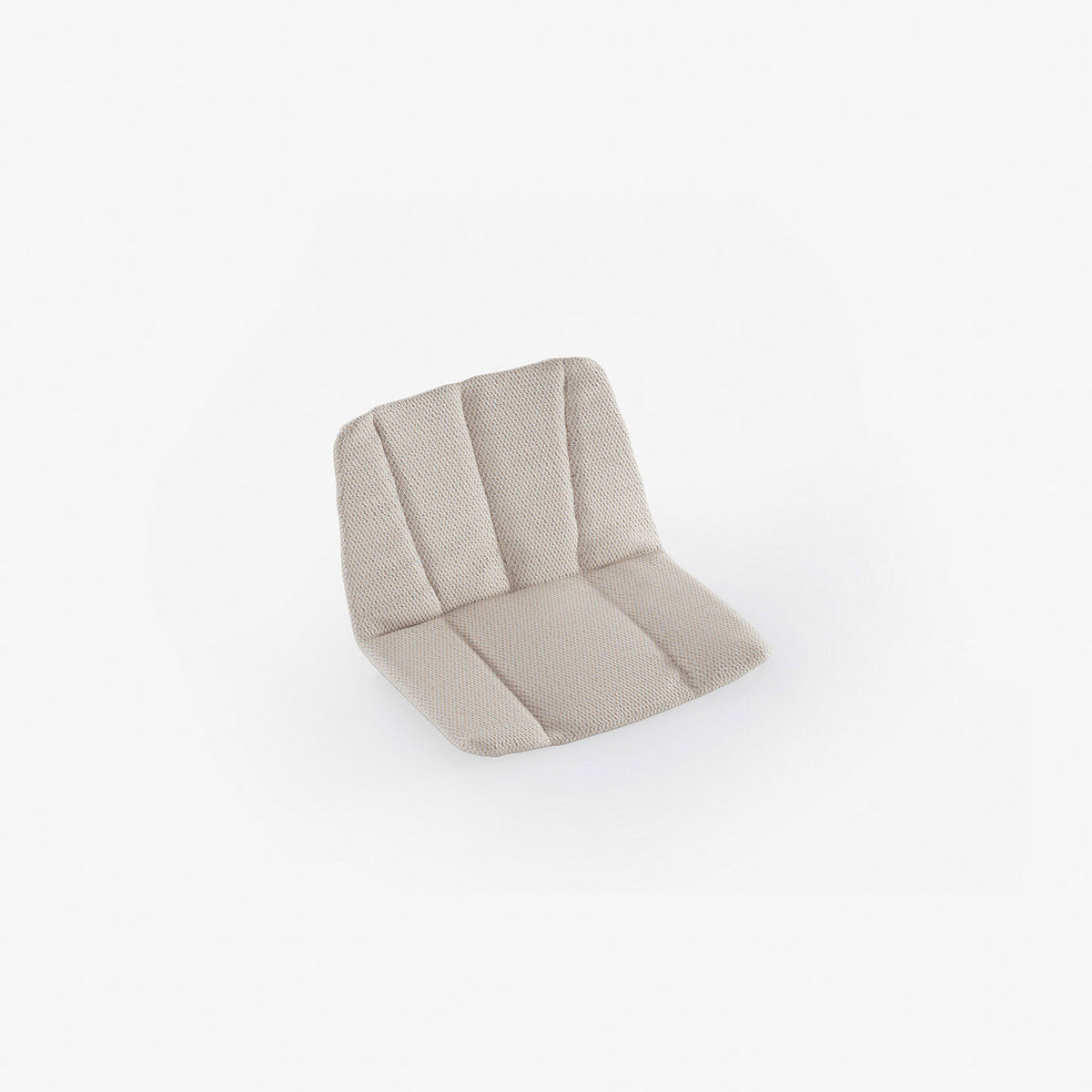 Seat/backrest cushion for lounge armchair
