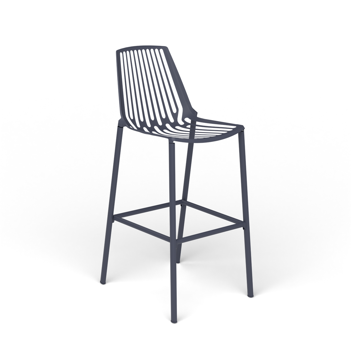 Rion Kruk, 48 × 59 × h 78/112 cm, Grey Blue