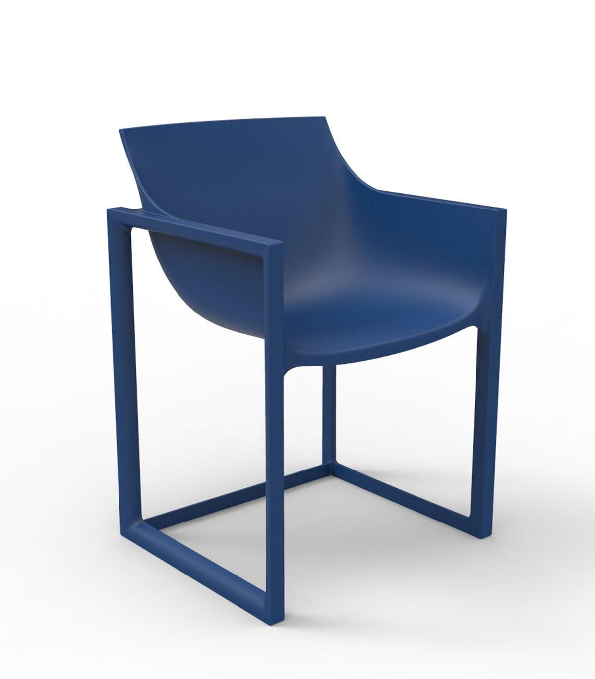Wall Street Armchair Blue