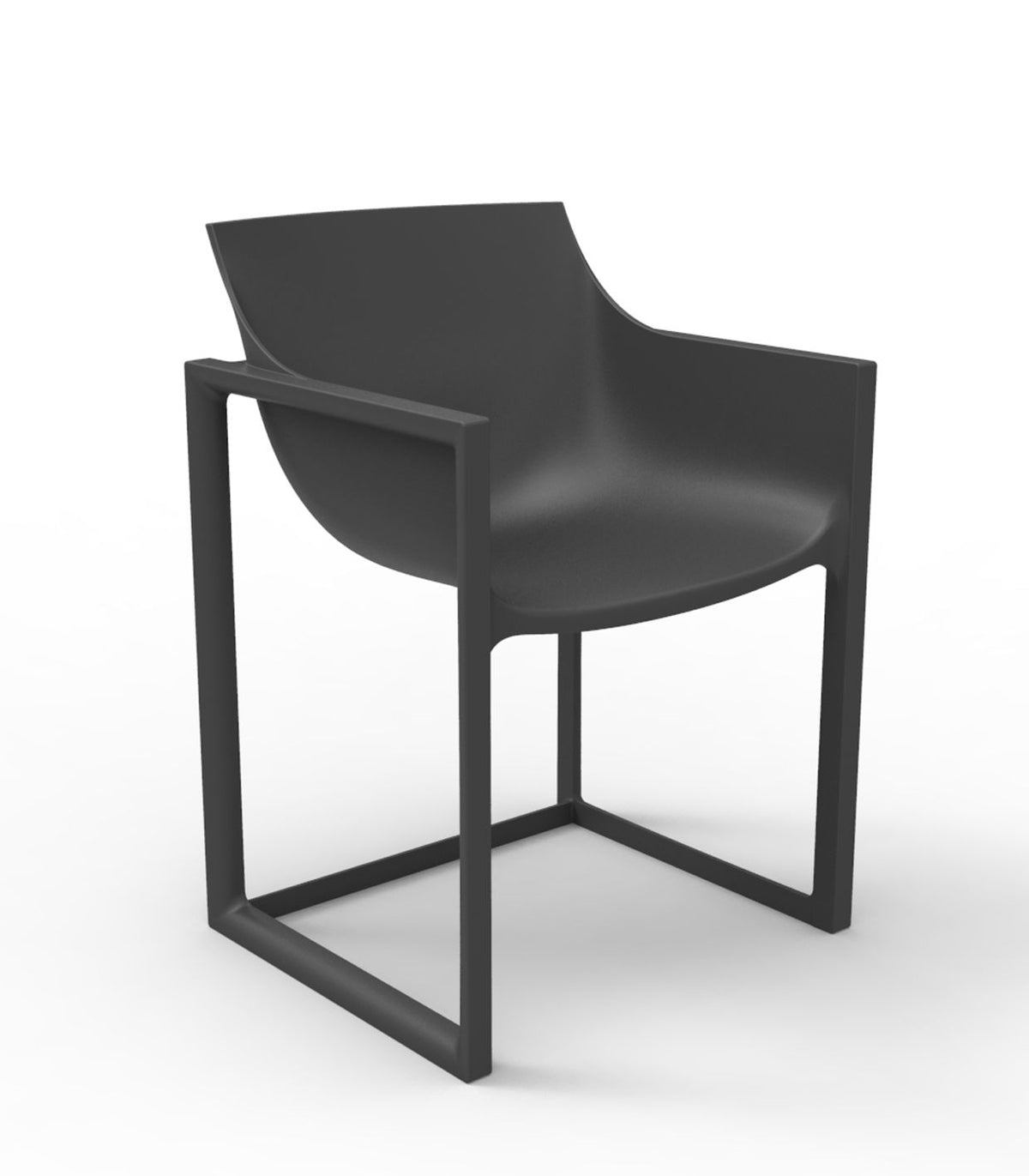 Wall Street Armchair Anthracite