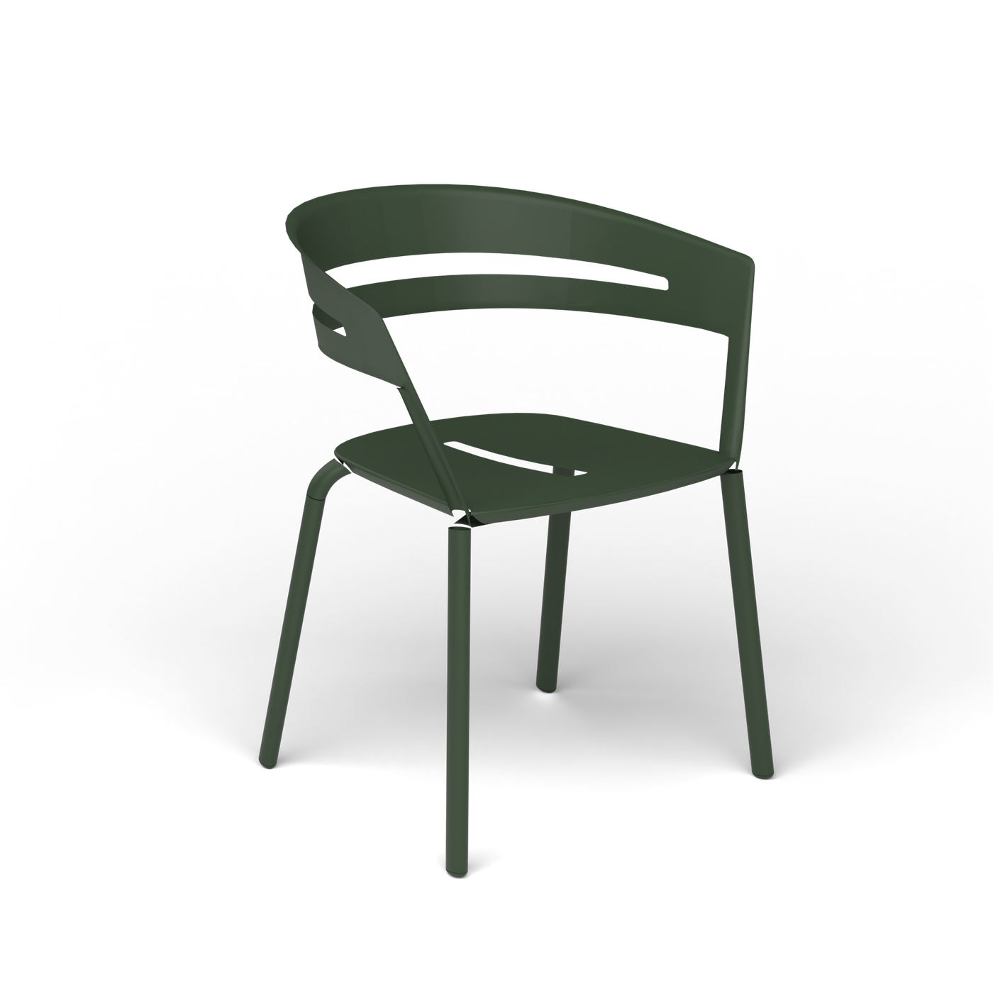Ria Eetfauteuil - Bottle Green