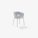 Ria Eetfauteuil met Gevlochten Touw