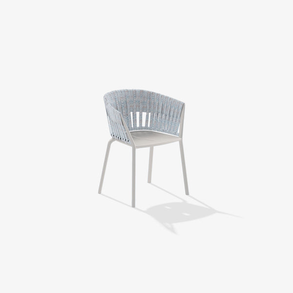 Ria Eetfauteuil met Gevlochten Touw