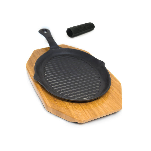 Fajita pan with handle