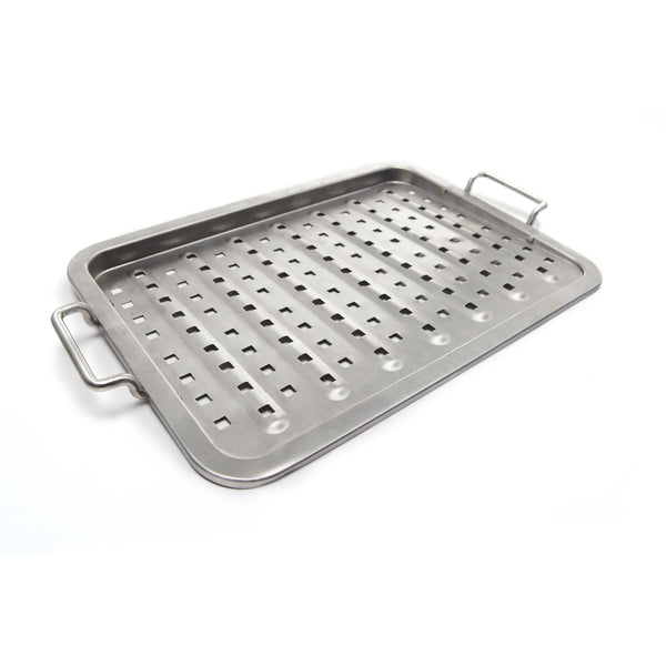 Bakplaat inox met gaatjes