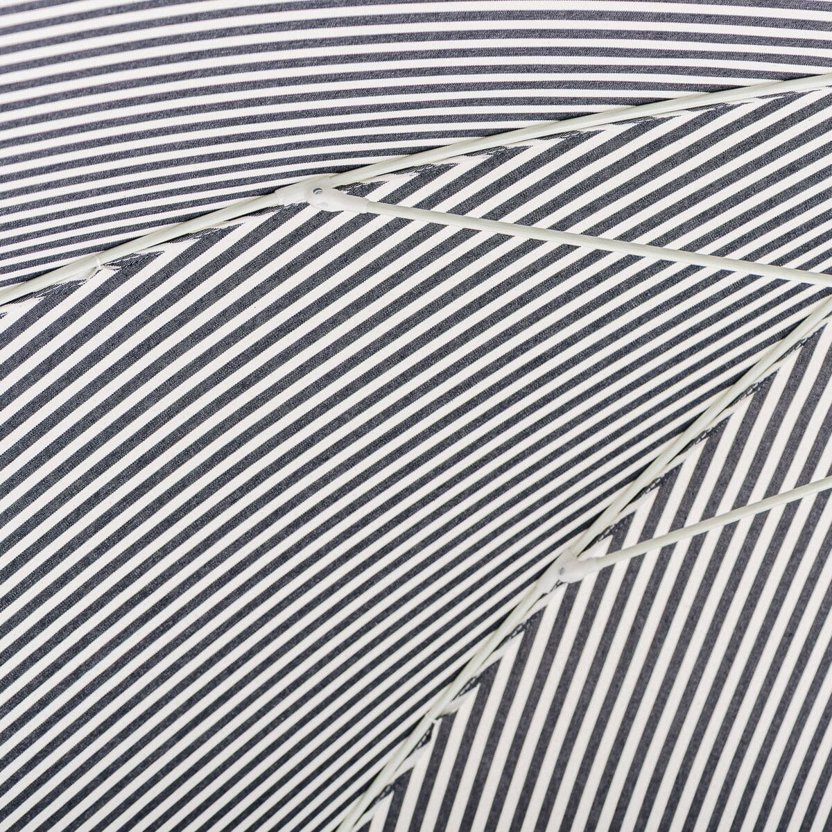 Lauren's Navy Stripe Premium Beach Umbrella