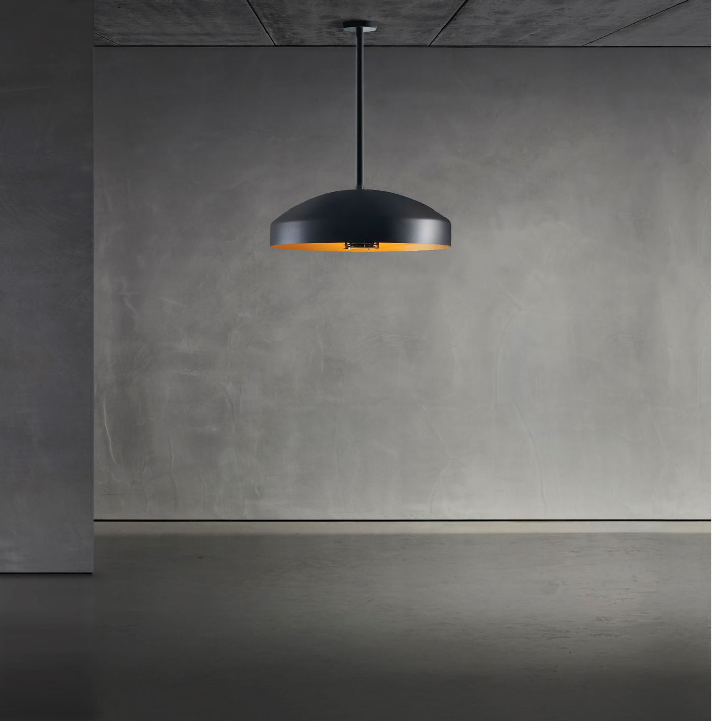 Heatsail Disc Pendelend Terrasverwarmer by Piet Boon